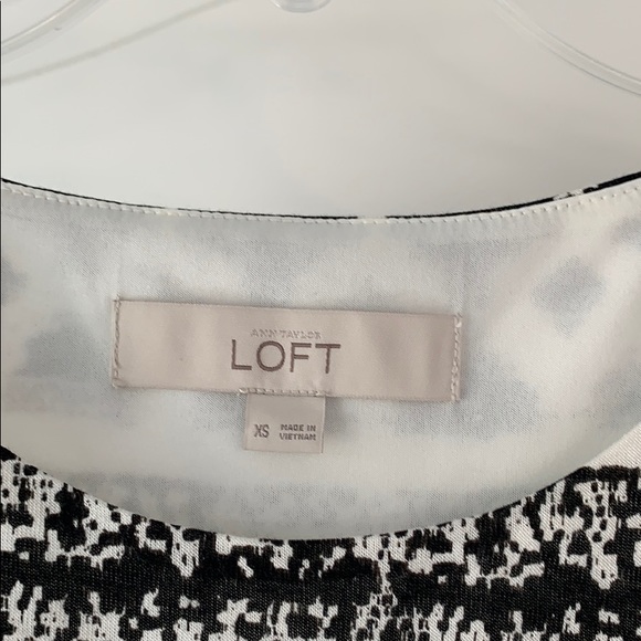 Loft black and white sundress - Picture 2 of 3